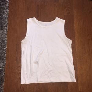 White tank top